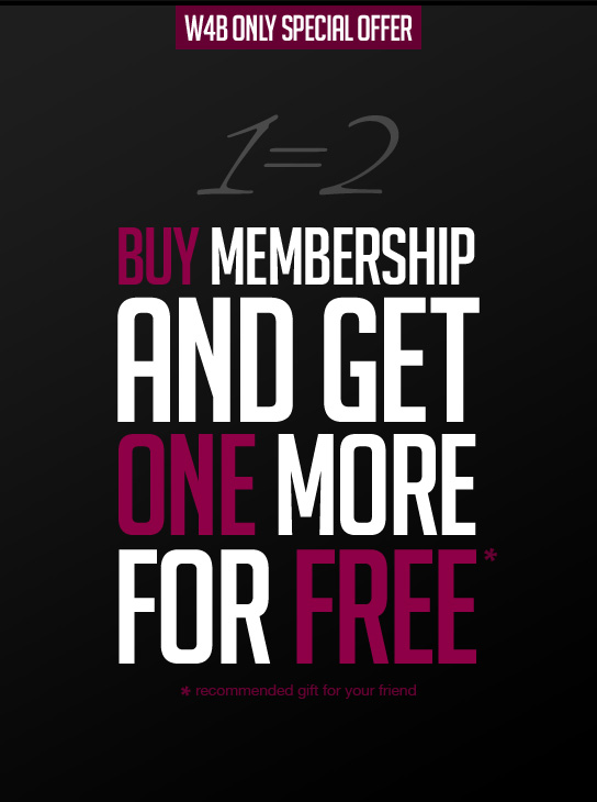 Buy Membership and get one more for Free